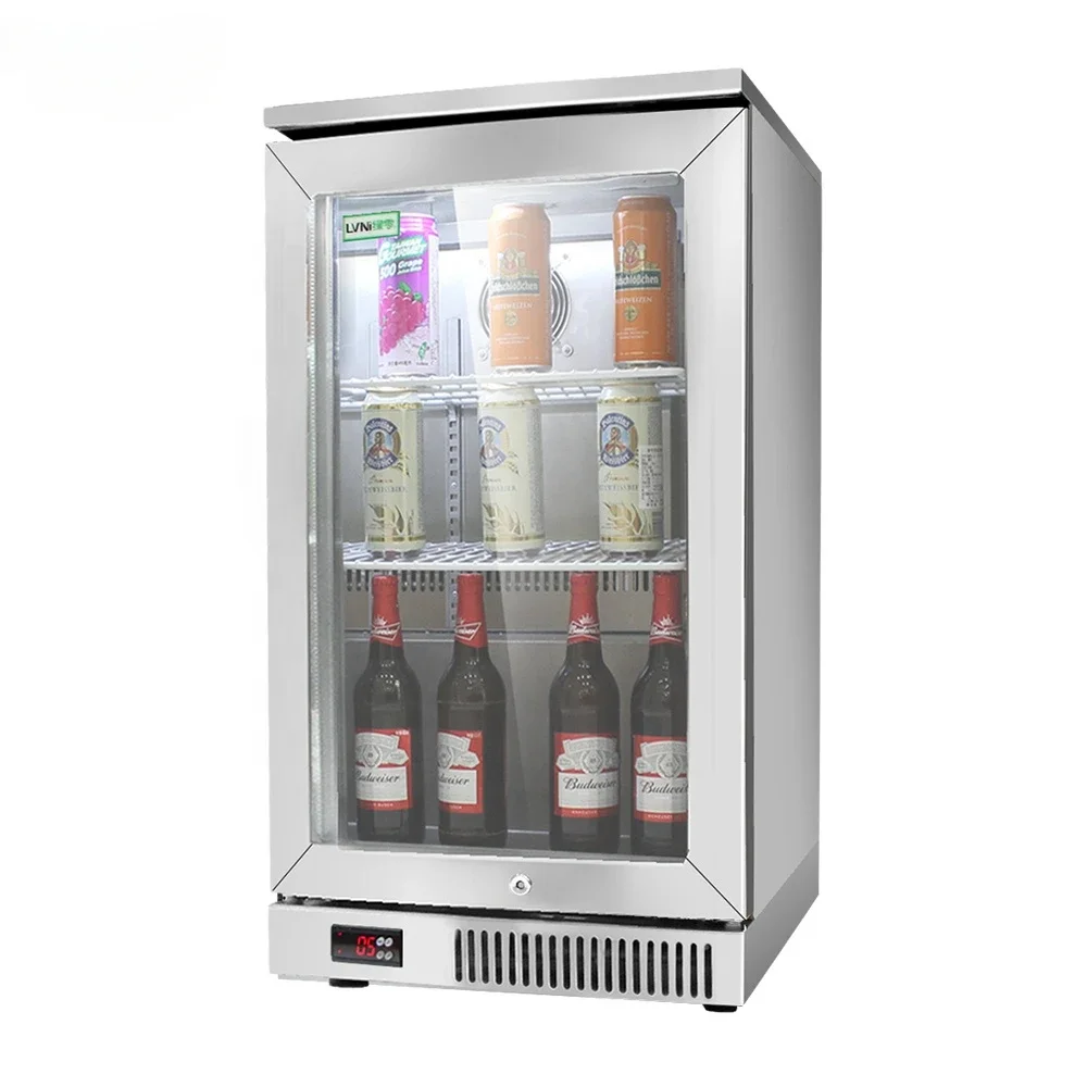 Supplier Single Door Display Cooler Bar Mini Bar Fridges Beer Beverage Mini Cooler