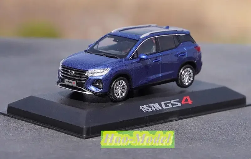 

Новинка 1:43, для GS4 Trumpchi 2020, литые под давлением металлические игрушки из сплава, подарки на день рождения для мальчиков, коллекция украшений для хобби, синий