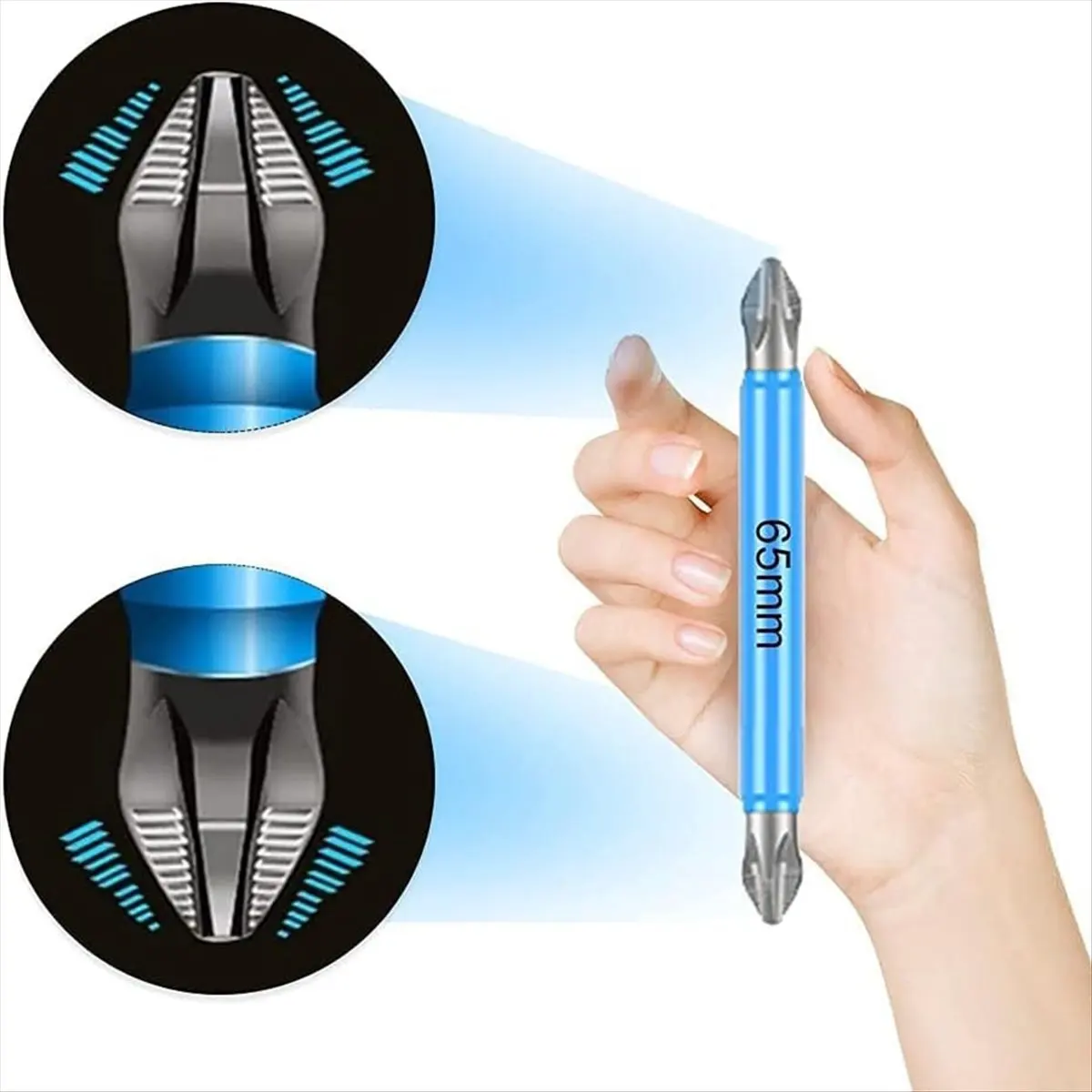 Top Sale Magnetic Long Hex PhillipsScrew HeadElectric Screwdriver Bits Set,Magnetic Anti Slip Drill Bit