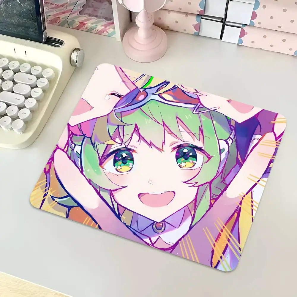 1pc Virtual Singer Anime V-Vocaloid Megpoid Gumi Small Mousepad Keyboard Pad Laptop Cushion Non-slip Deskpad