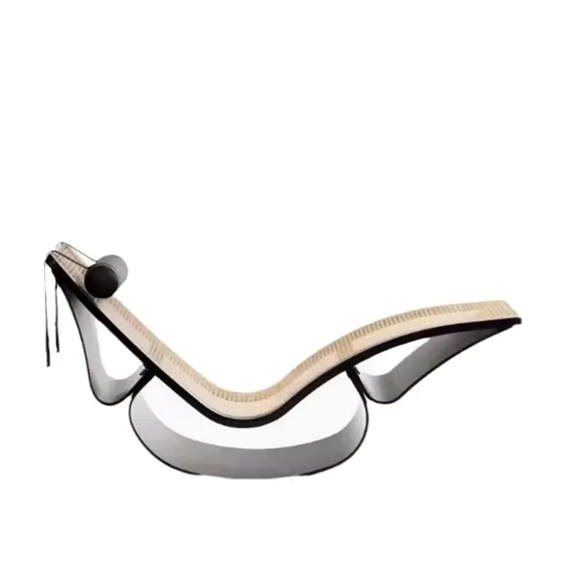 Internet celebrity minimalist rocking chair artistic personality woven chair