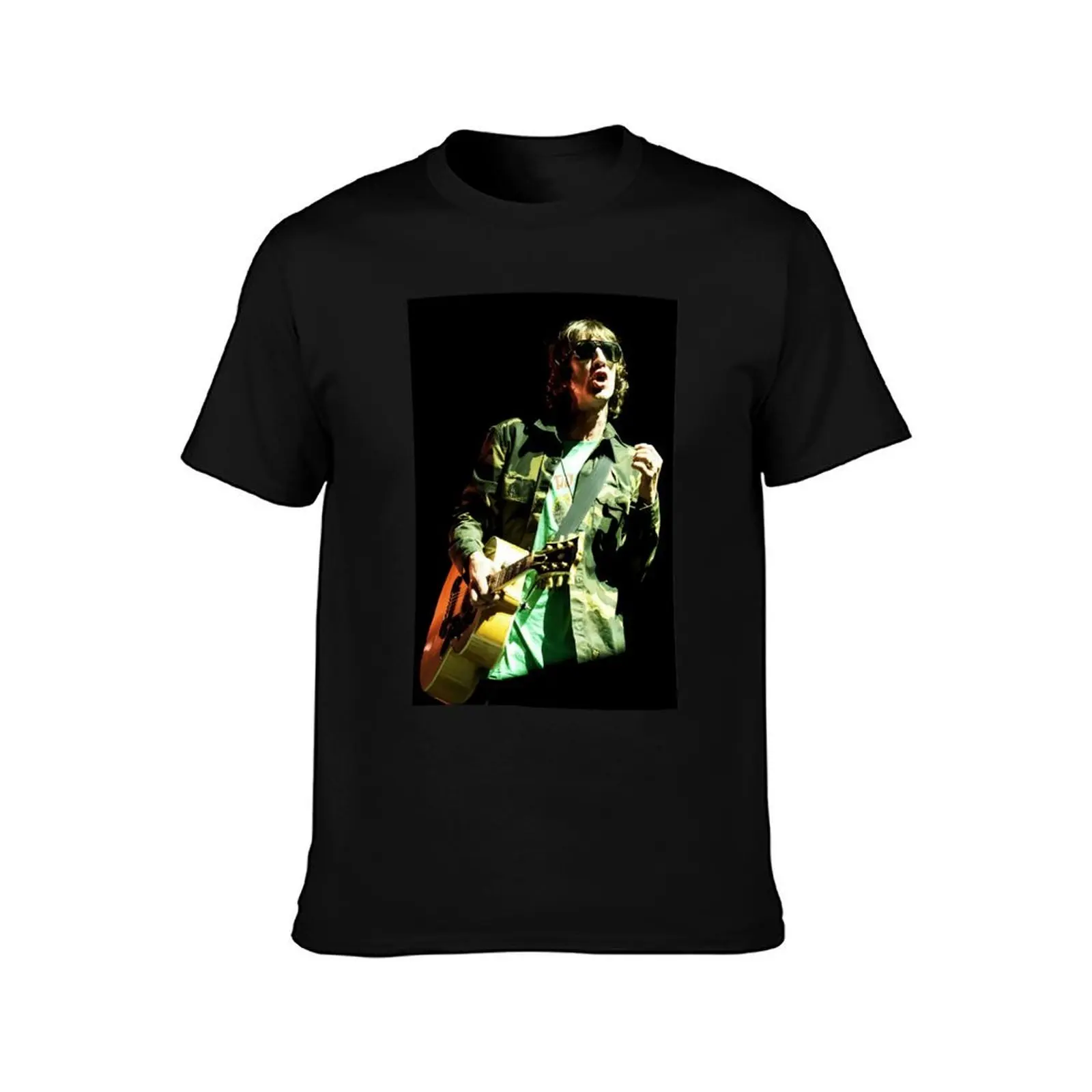 English Singer Most Popular Richard Ashcroft T-Shirt Relaxed Fit Casual Short Sleeve Top T-Shirt