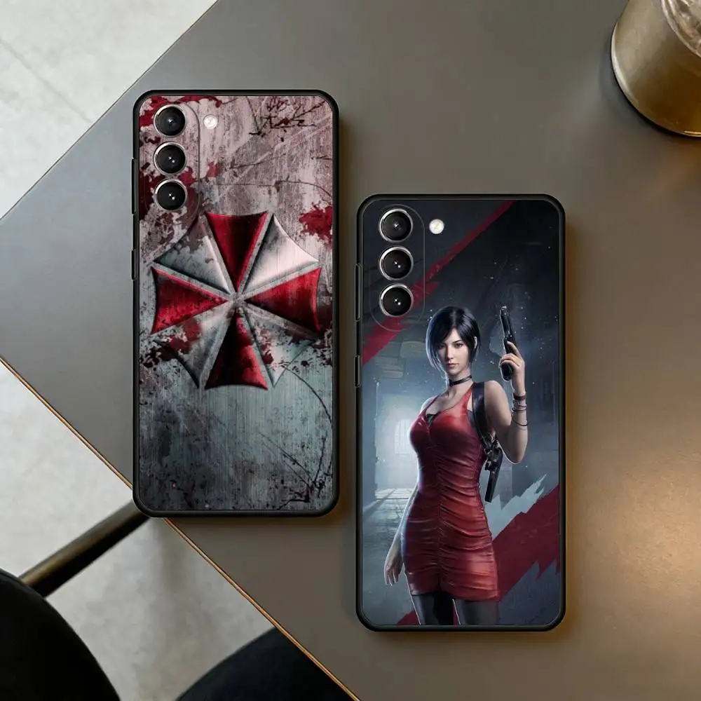 RE9 Game Resident Evil   Phone Case Black Silicone Soft For Samsung S26,S25,S24,S23,S22,S21,S30,Ultra,Plus,Fe,Lite