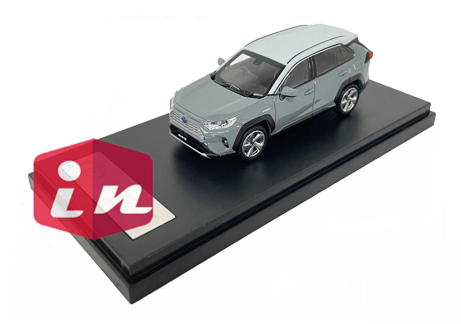 

1:64 LCD MODELS Rav4 Hybrid Grey DieCast Model Car Collection Limited Edition Hobby Toy Car