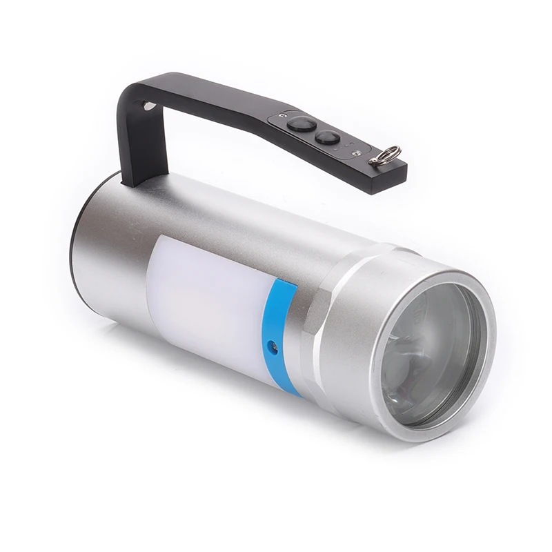 

Multifunctional portable explosion-proof searchlight, silver