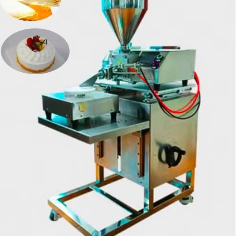 

ZD200E Multifunctional Filling Cake Sandwich Coater Decorative Cake Machine Sauce Coater Baker