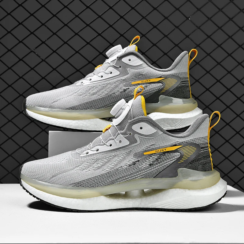 

Running Men Shoes Anti Slip Size 39-48 Exercise Cushioning Footwears for Running