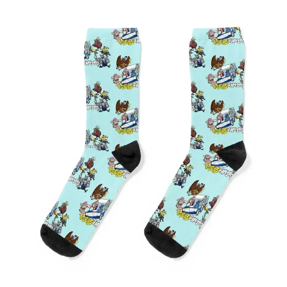 

Neebs Gaming Car Socks Wholesale men cotton high quality warm winter floral Socks Men's Women's