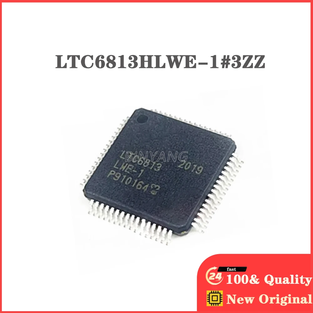 (5piece) 100%  LTC6813HLWE-1#3ZZ  LTC6813HLWE-1  LQFP-64  New Original Stock IC Electronic Components