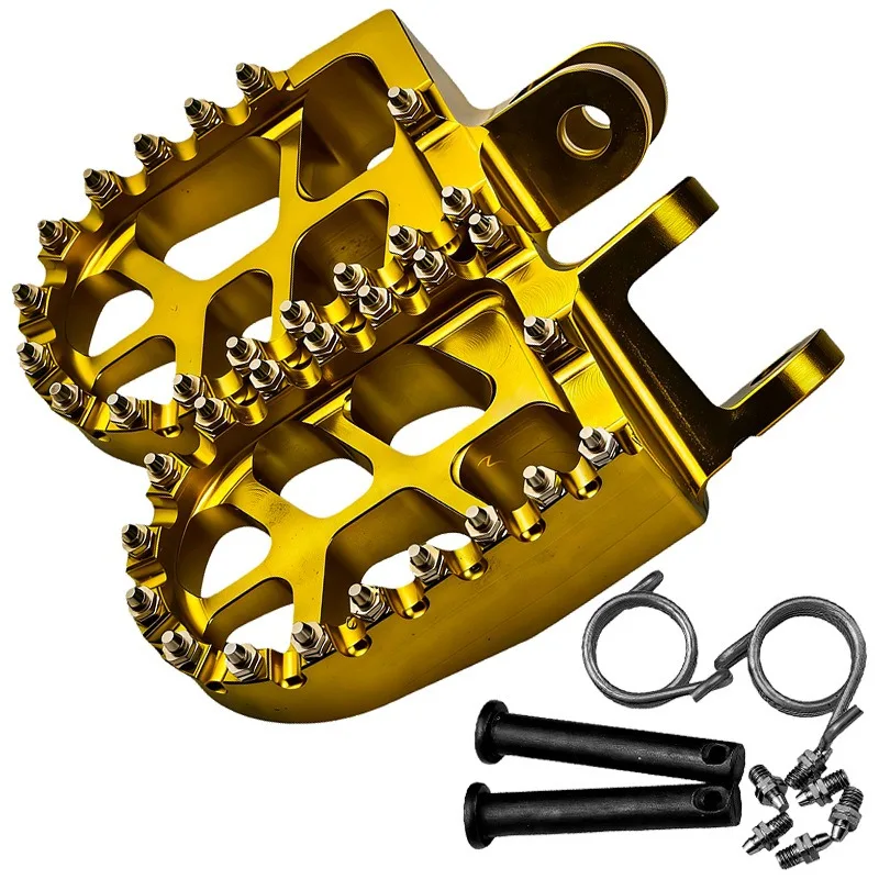 Motorcycle modification accessories CNC aluminum alloy material XR250 pedal with nails Suitable for various motorcycles