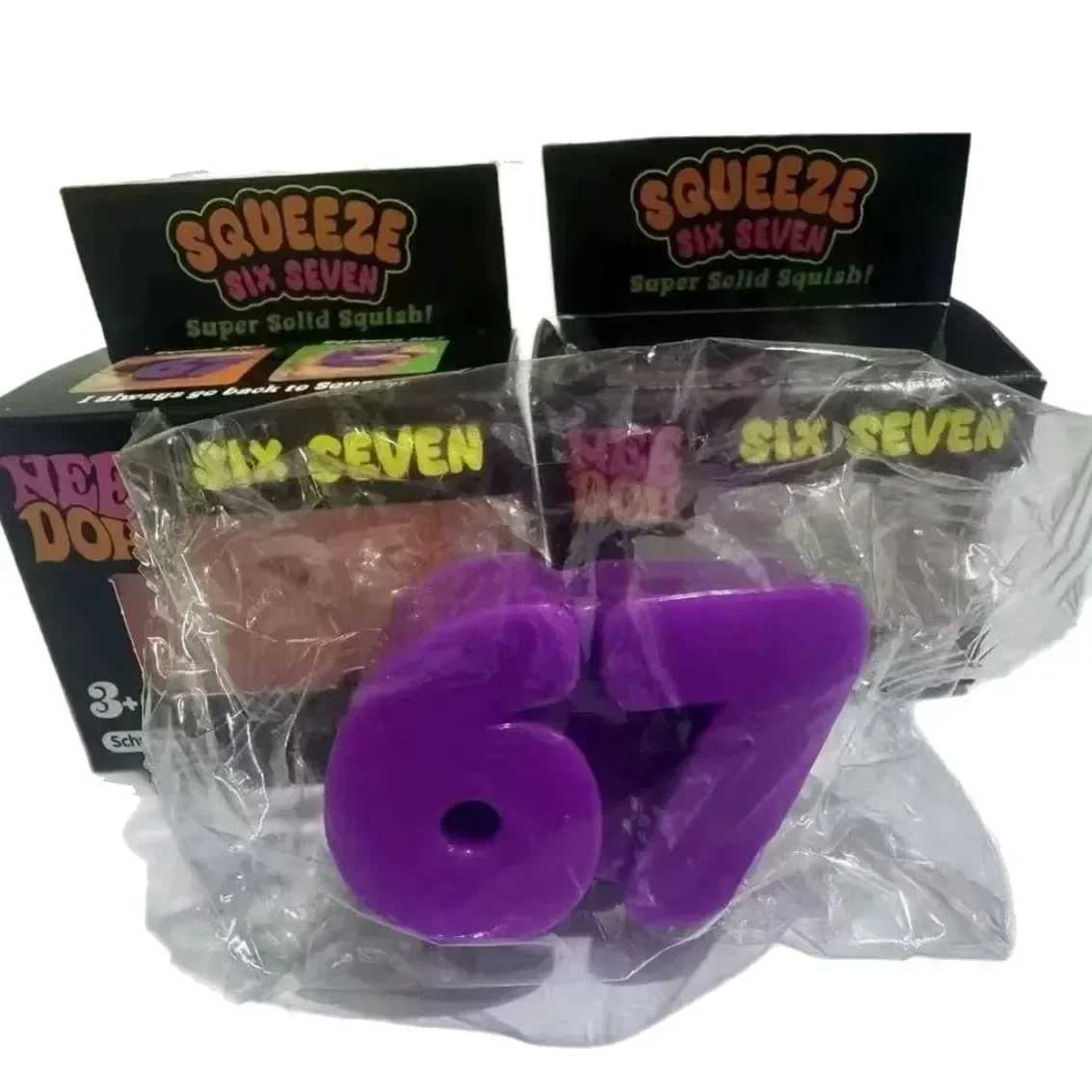 New NeeDoh 67 Styles TPR Fidget Squeeze Toys Squirrel Squishies Anti Stress Sensory Mochi Squishy Decompression Toy