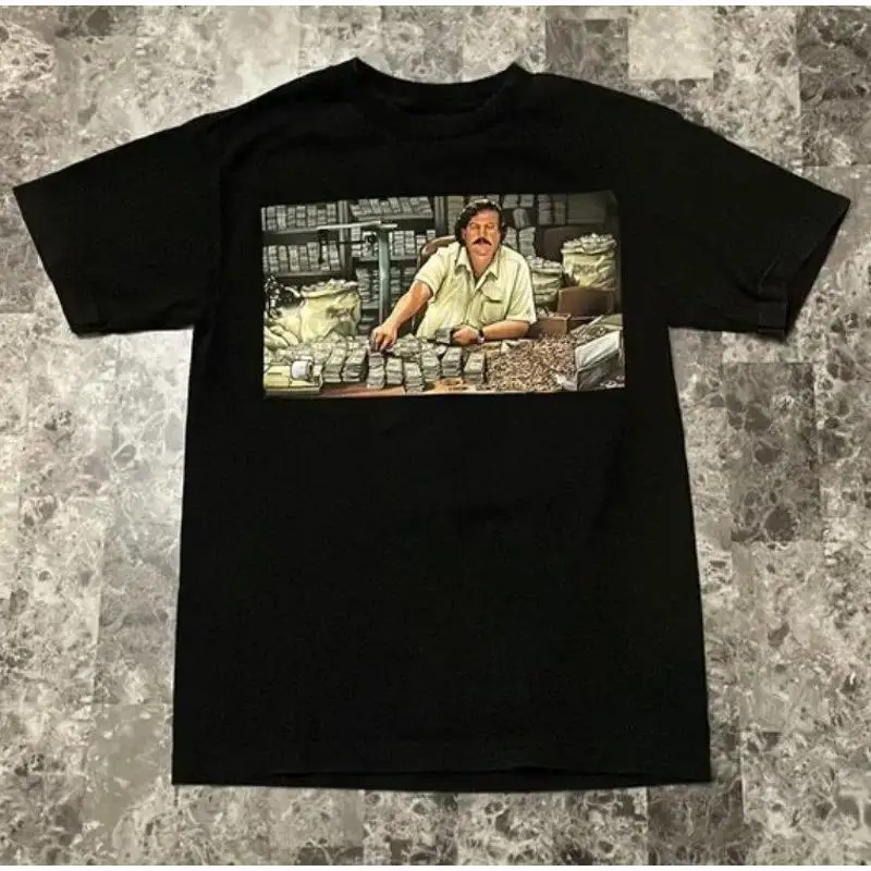 Pablo Escobar T Shirt Graphic Tee For Fans