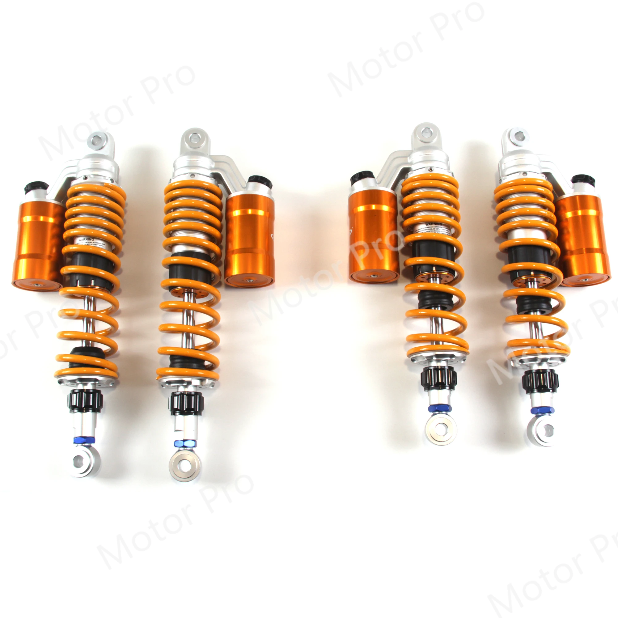 Universal 360mm/14‘’ Motorcycle Adjustable Nitrogen Charged Rear Shock Absorbers For HONDA YAMAHA INDIAN ATV Scooter New