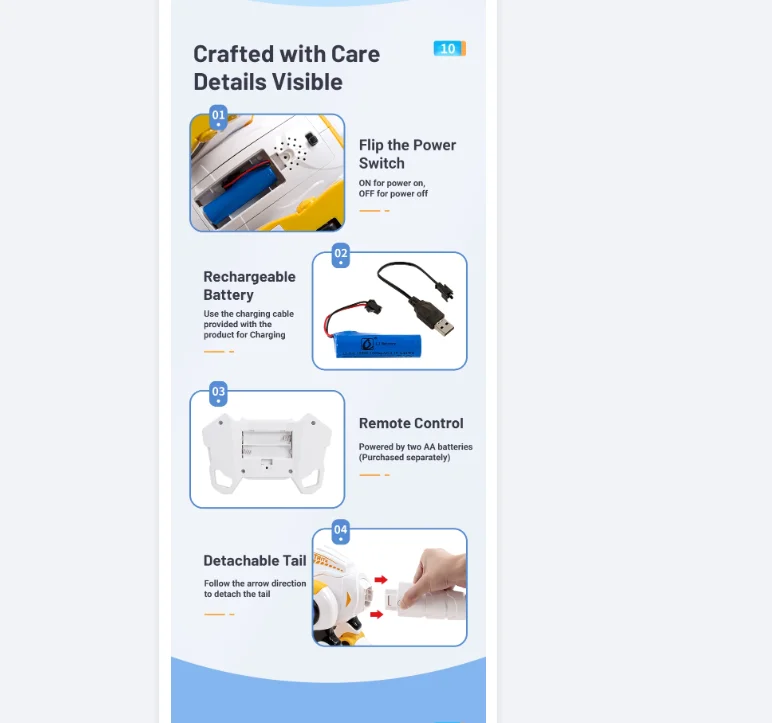 

Многофункциональный радиоуправляемый робот-динозавр: поет, танцует, рассказывает истории, автоматическая демонстрация, игрушка на радиоуправлении