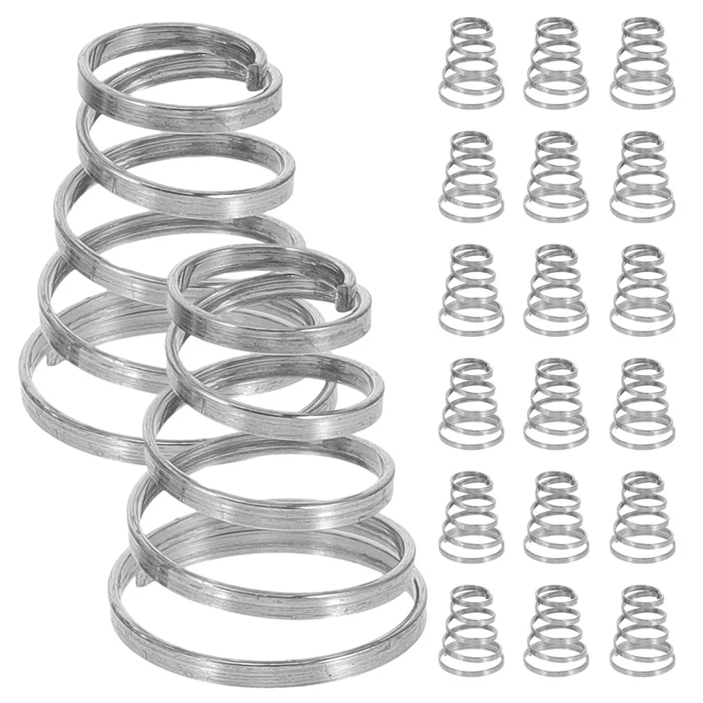 

20Pcs Bike Wheel Quick Release Skewer Springs Stainless Steel Durable Replacement Parts for Road Trainer Machine