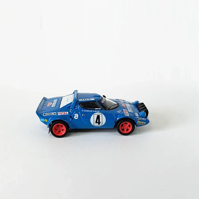 MINIGT 1:64 Model Car HF 1979 Rally Winner #4 Alloy Sport Vehicle #504 LHD Blue