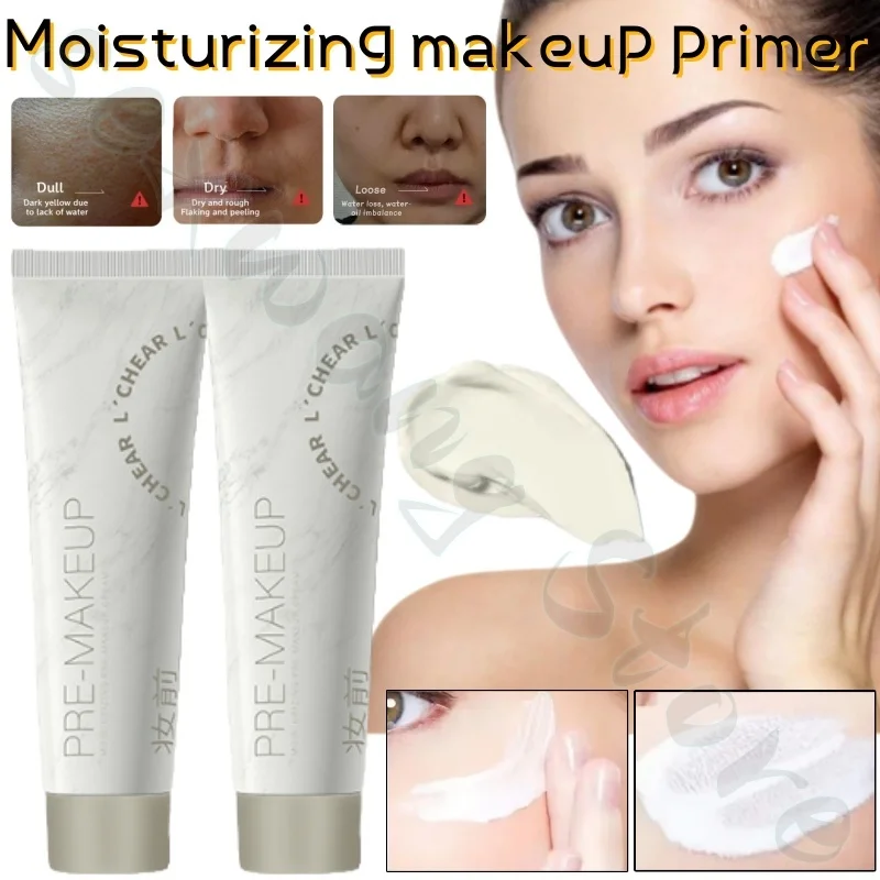 كريم الوجه قبل المكياج، مرطب ويدوم طويلاً، ليس من السهل الالتصاق على البودرة، يناسب بشكل طبيعي وتحسين البشرة الجافة 30 جرامًا