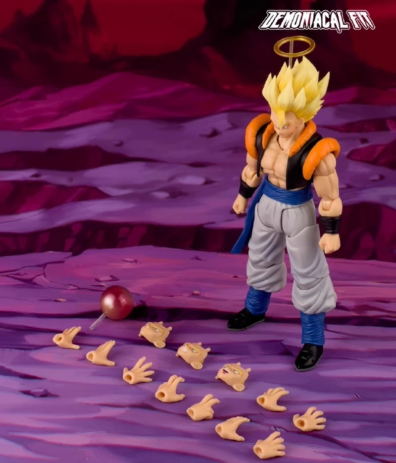 

In Stock DemoniacalFit Studio Dragon Ball Hero's Waltz Gogeta Fusion Warrior 3.0 Body 6-inch Articulated Action Figure Model Kit