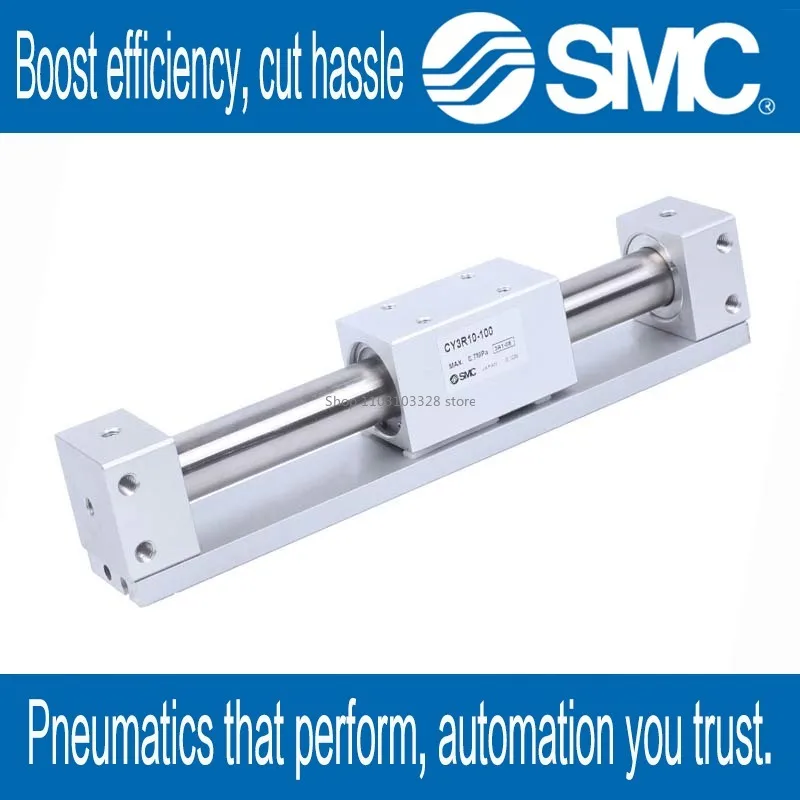 

SMC rodless cylinder CY3R10/15/20/25/32/40/50/63-100/200/300/500/1000