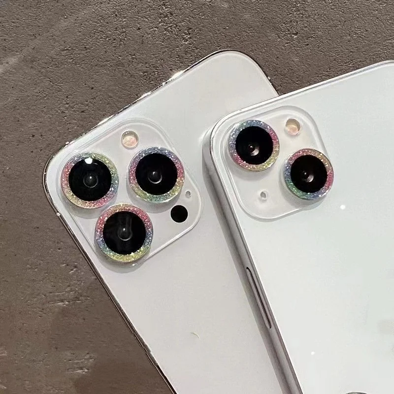 Couvercle de Protection d'objectif de caméra en verre trempé transparent, pour IPhone 13 14 15 16 Pro Max 14 15 Plus 13 12 Mini, accessoires de Protection