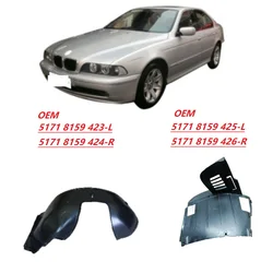 Front leaf lining front section cover plate For BMW  5 Series E39 1995-2003