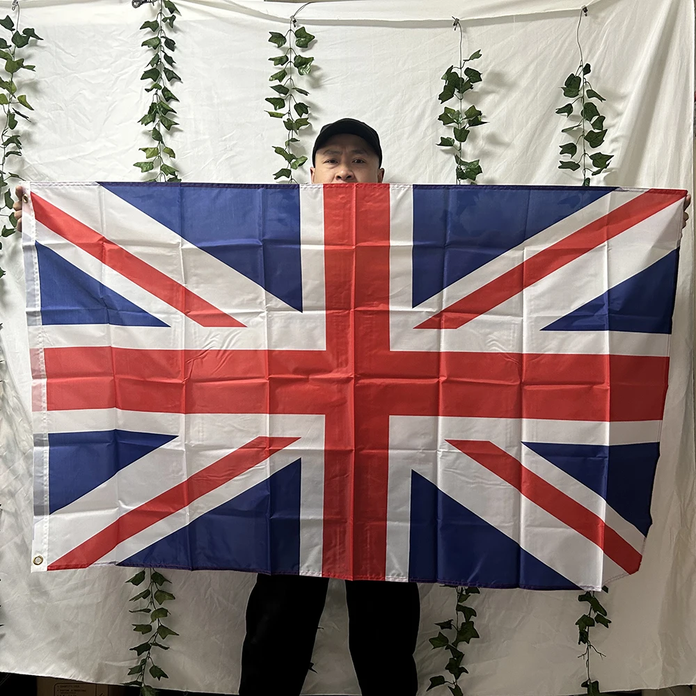 （TIKI FLAG）UK flags 60x90cm 90x150cm England country State Flag United Kingdom National Brand flag great Britain banner