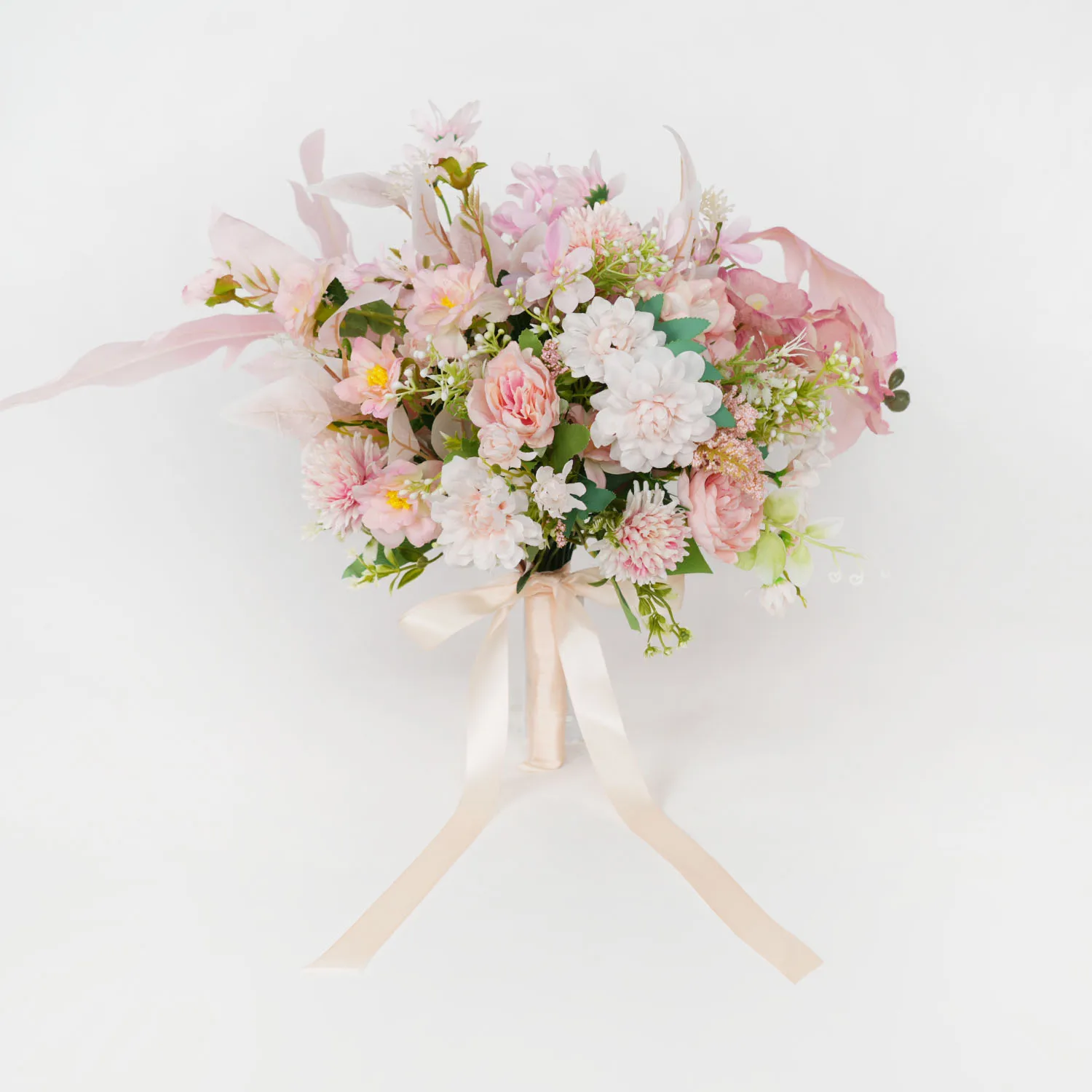 

Pink Series Hand Flower Bouquet Wedding Shooting Props Wedding Bridal Bridesmaid Floral Arrangement Event Supplies Wedding Decor