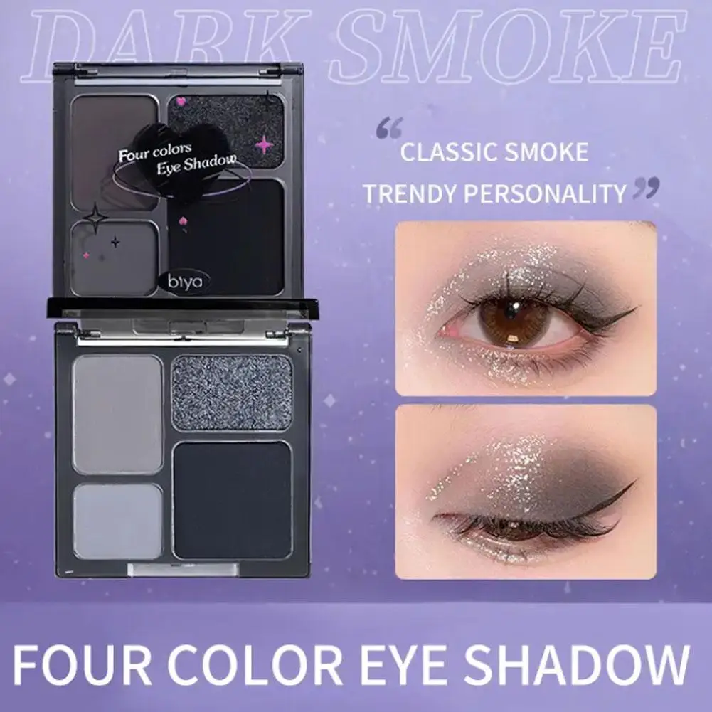 

Glitter Matte Eyeshadow Blue Purple Smoky Eyeshadow Eyeshadow Makeup Punk Cool Eyeshadow Colorful Eyes Pigment Eyeshadow Palette