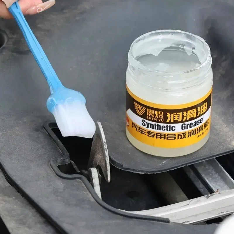 100g Lubricating Grease Car Sunroof Track Door Abnormal Noise Antirust White Mechanical Maintenance Gear Bearing Oil Grease Kit