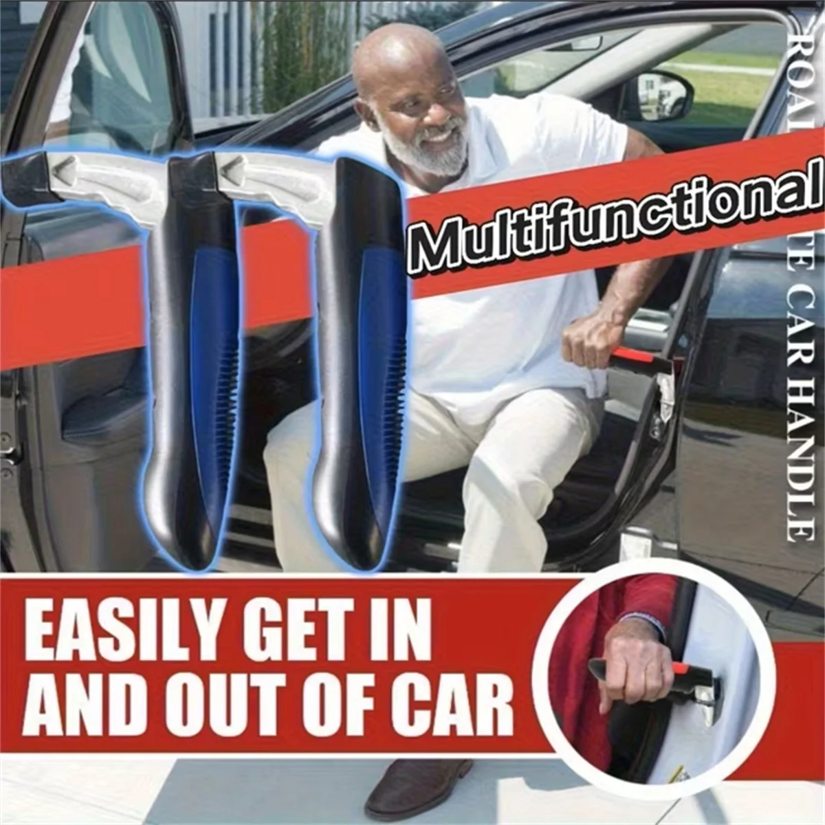 

Дверные ручки для пожилых людей, салонные дверные ручки 2 в 1, многофункциональные опорные ручки для автомобиля, оконный выключатель, дверные ручки для беременных автомобиля