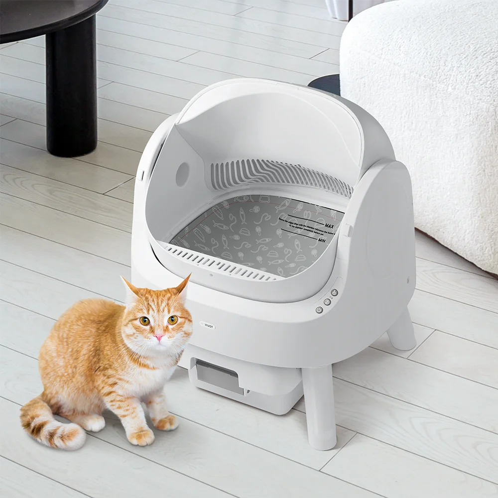 Wonderful design cat . box automatic cleaning large cat . box for kittens