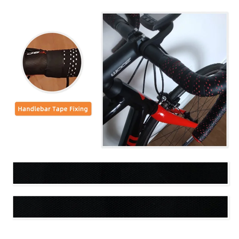 Soft Road Bike Bar Tape Cork EVA PU Bike Handlebar tape Bar Tape Professional Cycling Damping Anti-Vibration Wrap With 2Bar Plug