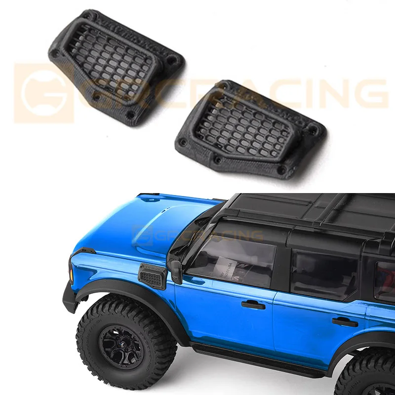 2pcs Side Grille for 1/18 RC Crawler Traxxas TRX4M TRX-4M Bronco Upgrade Parts