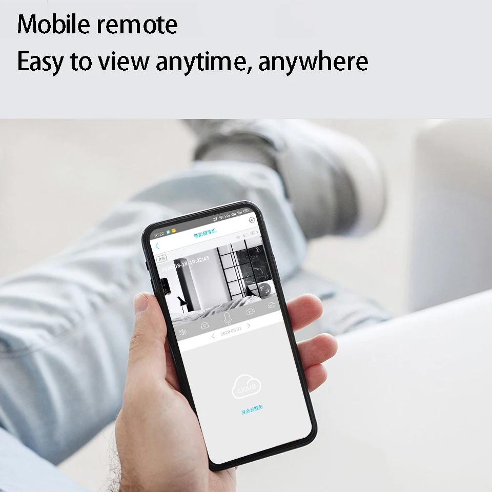 ABFN-камера безопасности с низким энергопотреблением, 100% беспроводная сеть, облачное хранилище ночного видения с аккумулятором, для домашнего офиса