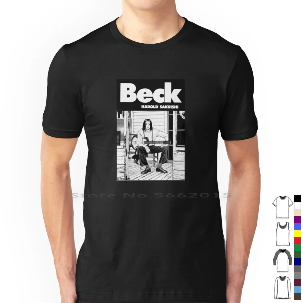 Beck Mongolian Chop Squad | Cowboy Ryusuke T Shirt 100% Cotton Beck Mongolian Chop Squad Beck Mcs Beck Manga Beck Anime Manga