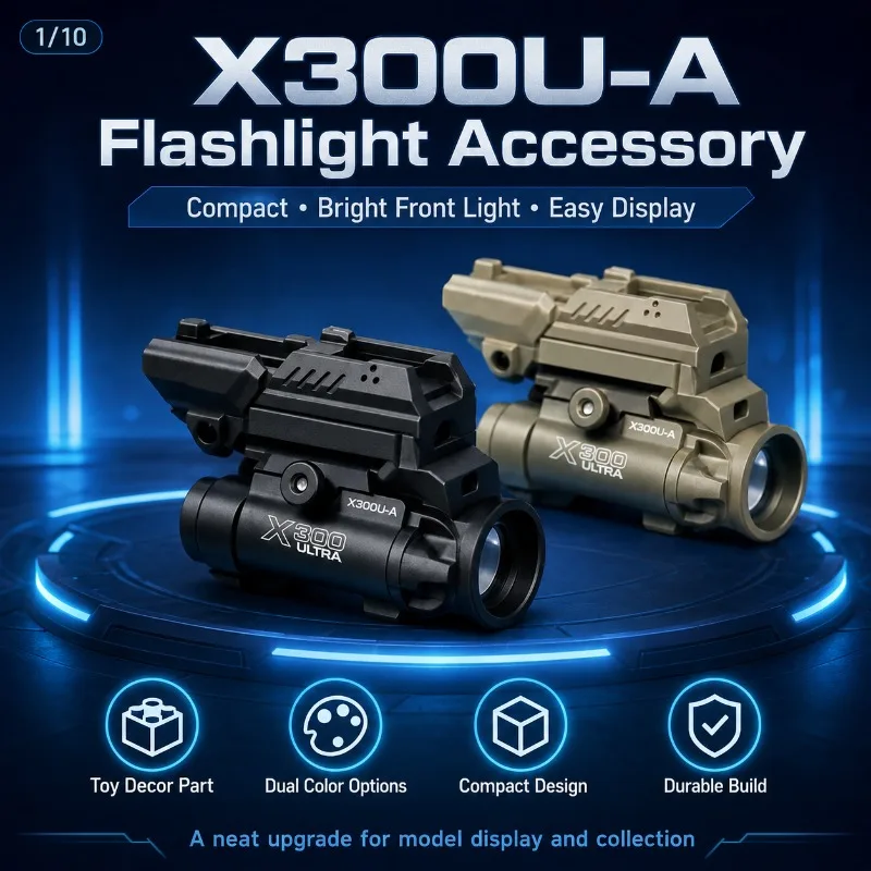 Custom Modify Toy Parts X300 Hand Light Ergonomic Comfort Handle Desktop Hobby Decor Accessory