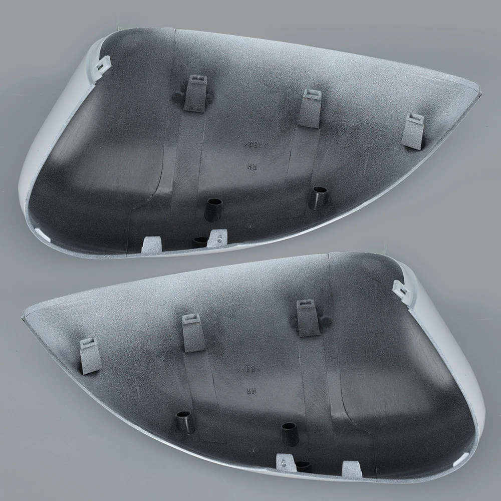 Cubiertas de espejo retrovisor lateral para puerta de coche, accesorios de marco para Ford Fiesta Mk7 2008 2009 2010 2011 2012-2017