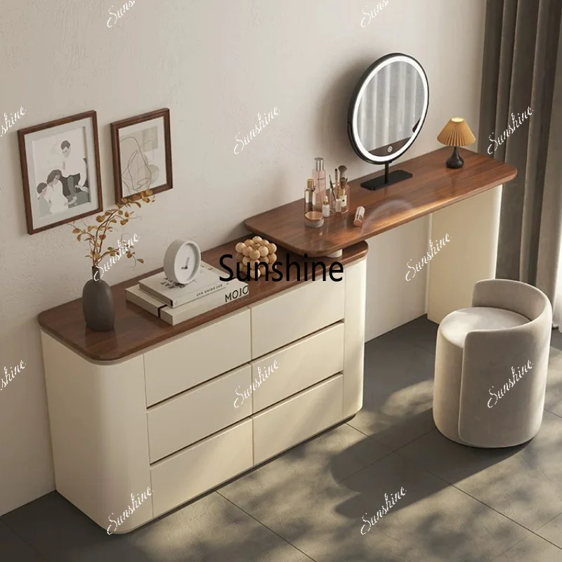 Nordic, makeup table, chest integrated bedroom modern solid wood design