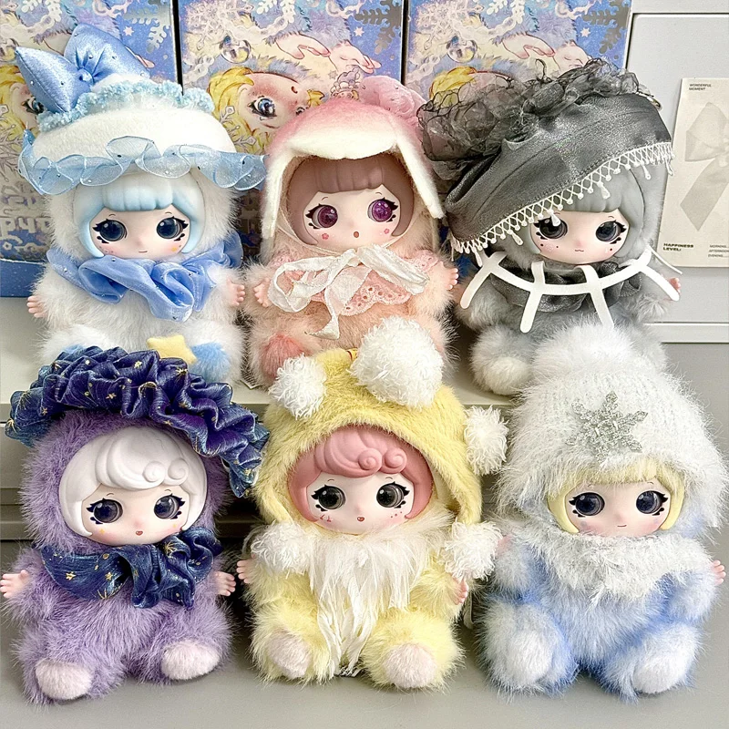 

Ziyuli Blind Box Ziyuli Cloudland Dreams Series Blind Doll Vinyl Face Plush Mystery Box Action Figure Bag Pendant Keychain Gifts
