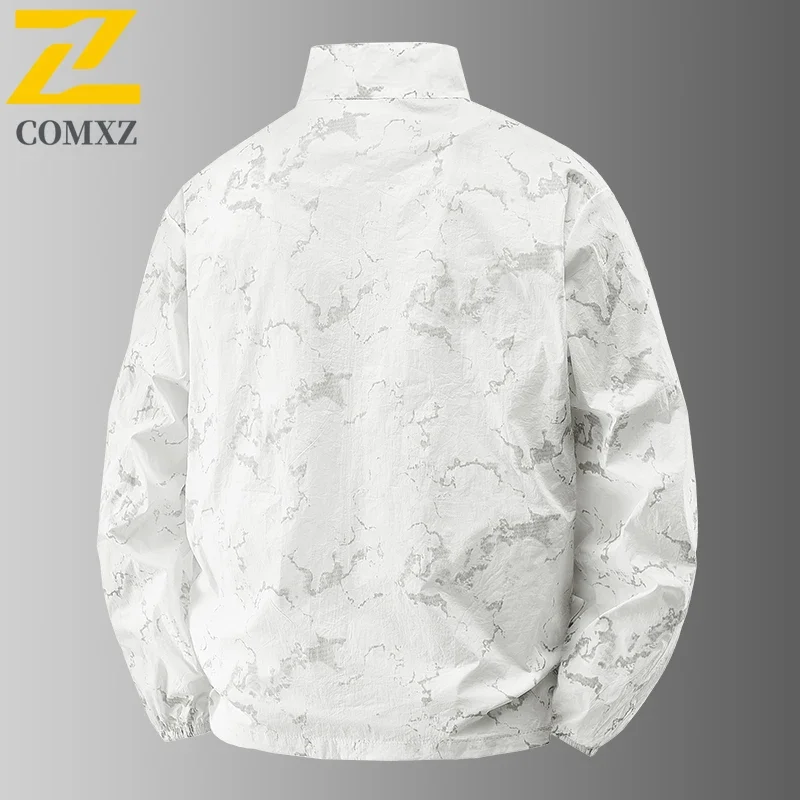 EiAO سامسونج ملابس الحماية من الشمس الصيف سريعة الجافة دراجة سترة الرجال النساء تشغيل التخييم تنفس الصيد معطف #4