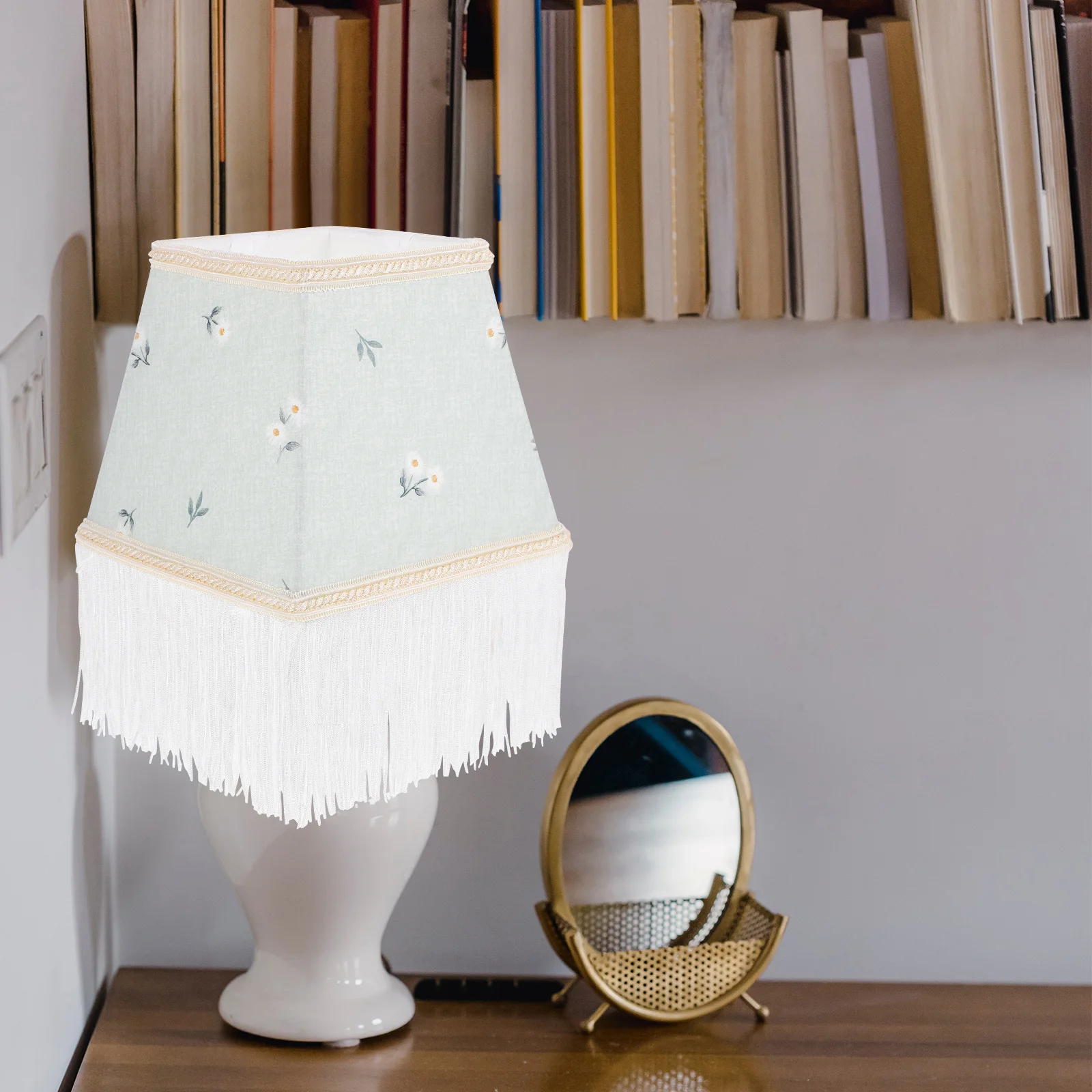 

Fabric Lampshade Light Fixture Shades Replacement Desk Table Lamp Covers Small Lamp Shade Decorative Lampshades for Bedroom