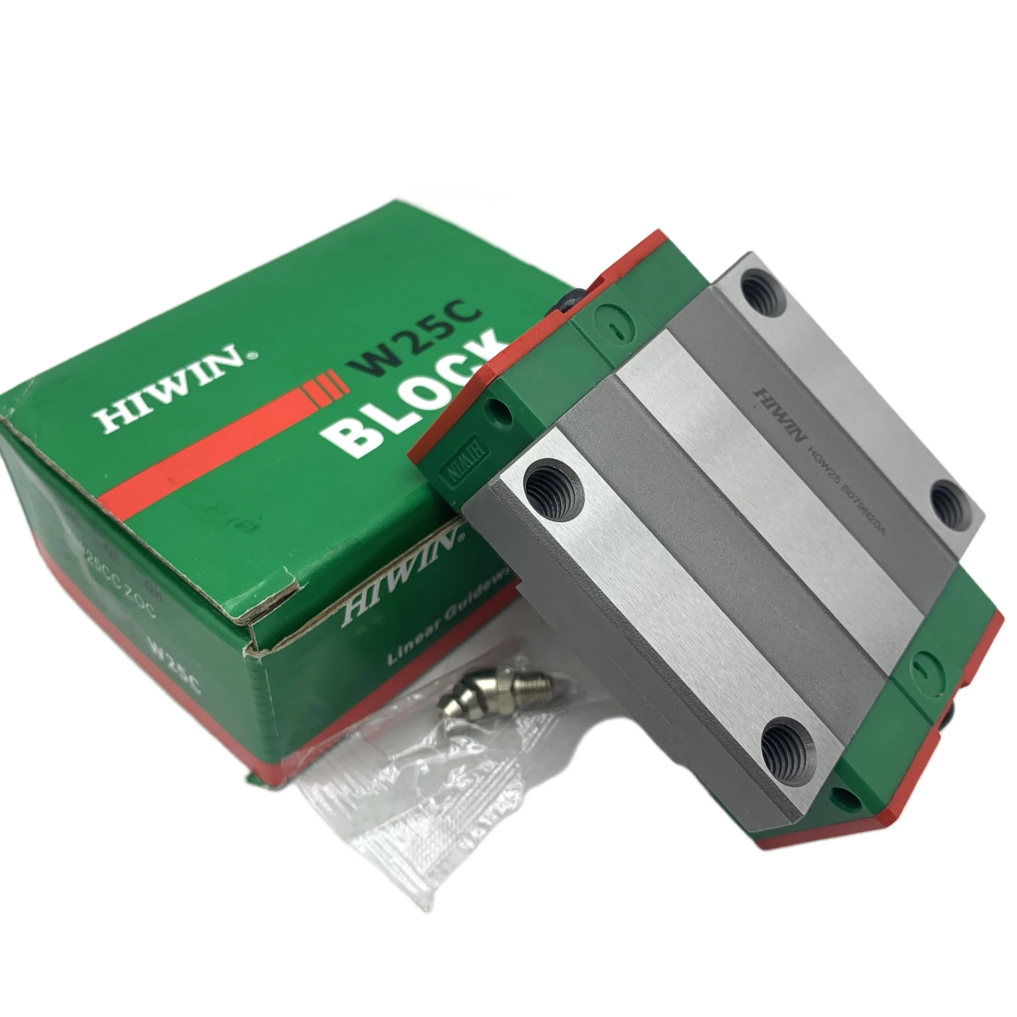 HIWIN HGW25CC HGW25CCZAC/Z0C Linear Block Rails for 3D Printer CNC Actuator Spindle Guides for Robot Lathe Shaft