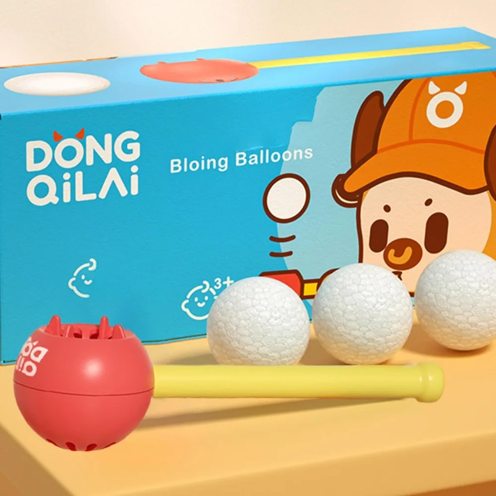 

New Blow Floating Ball Portable Development Toy Balance Game Plastics Engaging Sensory