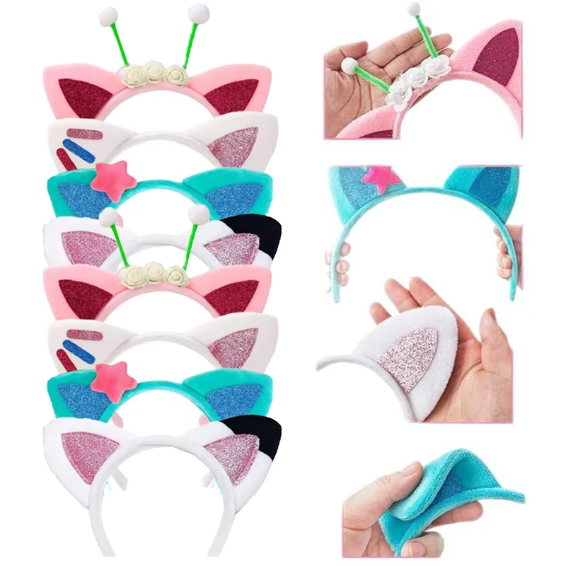 

Детские повязки на голову и заколки для волос Gabby Dollhouse: милые, модные, креативные аксессуары для девочек, подарки для косплея