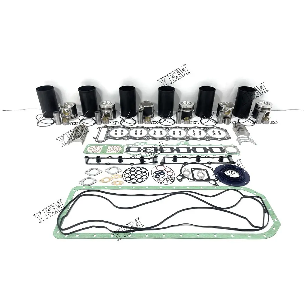 

6M60 Engine Overhaul Kit With Full Gasket Set Bearing For Mitsubishi diesel engine part