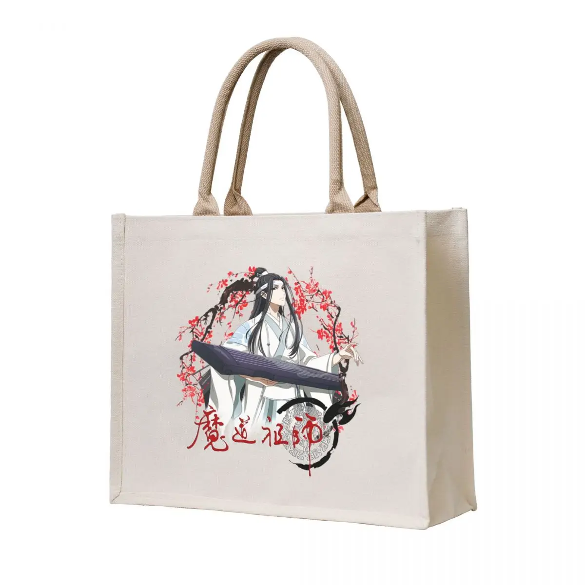 

Lan Wangji - Mo Dao zu shi - Grandmaster of Demonic Cultivation - The Founder of Diabolism Tote Bag hand bag