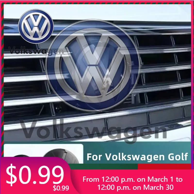 

Car Sticker Car Modification Logo Sticker Not Affect ACC Front Rear Emblem Badges Cover For VW Volkswagen Golf MK6 MK7 MK7.