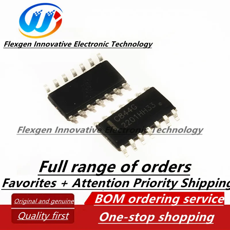 UPC844G2-E2-A SOP14 C844G чип операционного усилителя silkscreen