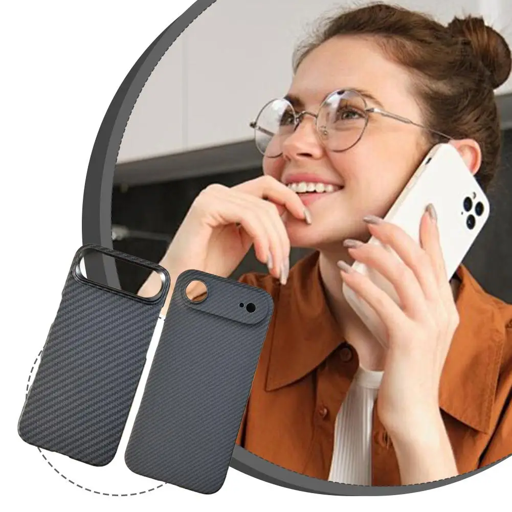 완벽한 핏 경량 견고한 휴대폰 케이스 미끄럼 방지 얼룩 방지 휴대폰 케이스 아이폰 에어용 아라미드 섬유 휴대폰 케이스