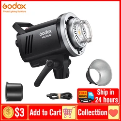 Godox MS300V MS300 V 300W LED Studio Flash 2.4G GN58 CCT Bowens Mount LED Modeling Lamp Video lights for Studio